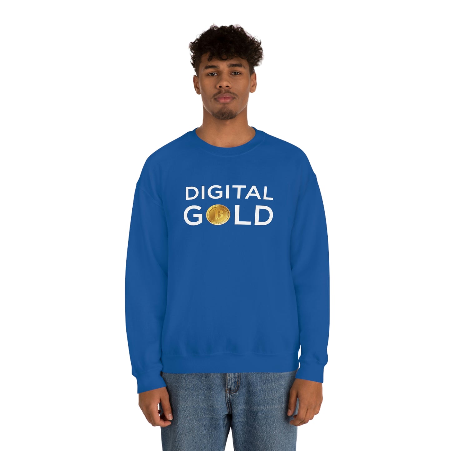 Digital Gold Unisex Sweatshirt