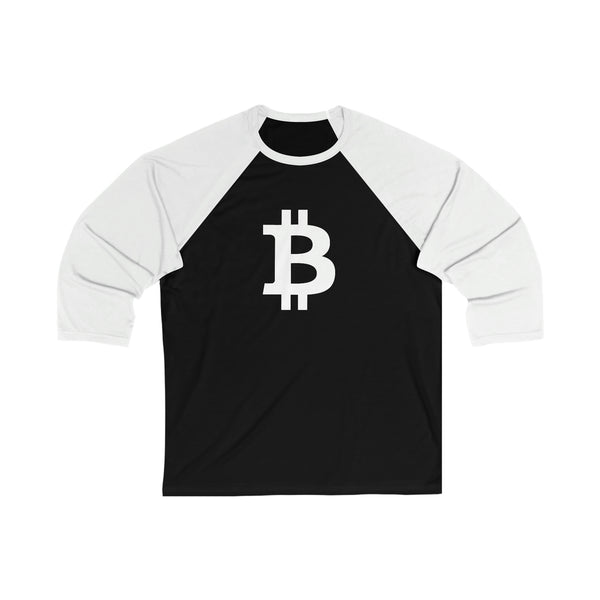 Classic Bitcoin Unisex Baseball Tee