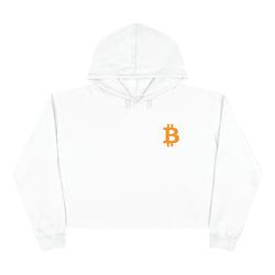 King of Bitcoin Women's Crop Hoodie