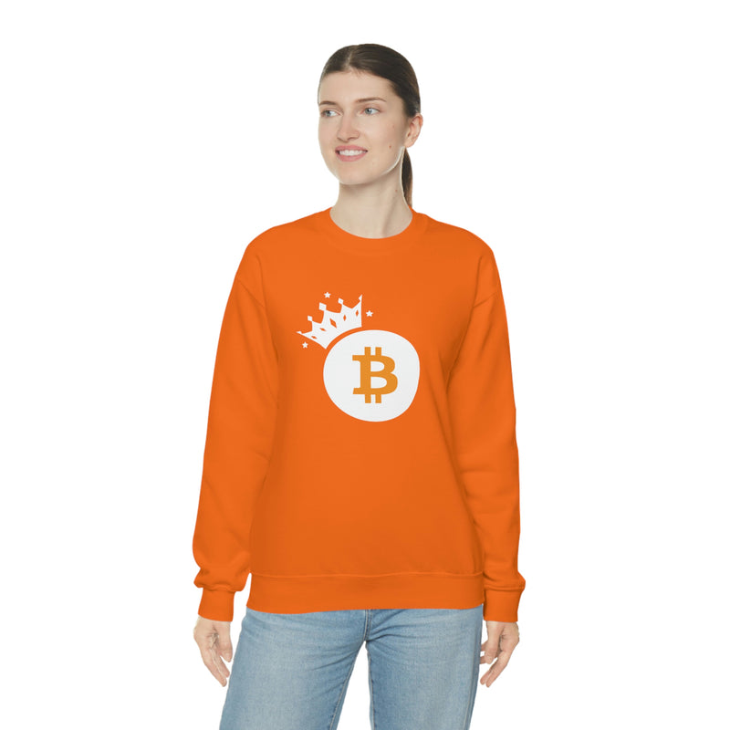 Royal Bitcoin Unisex Sweatshirt