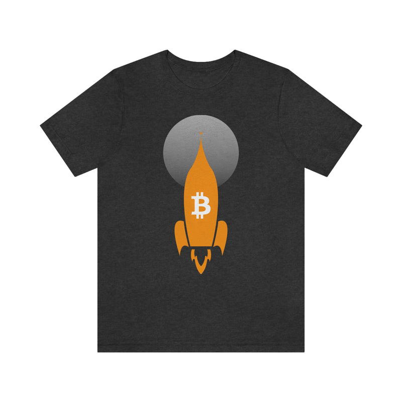 Bitcoin Blast-Off Unisex T-Shirt