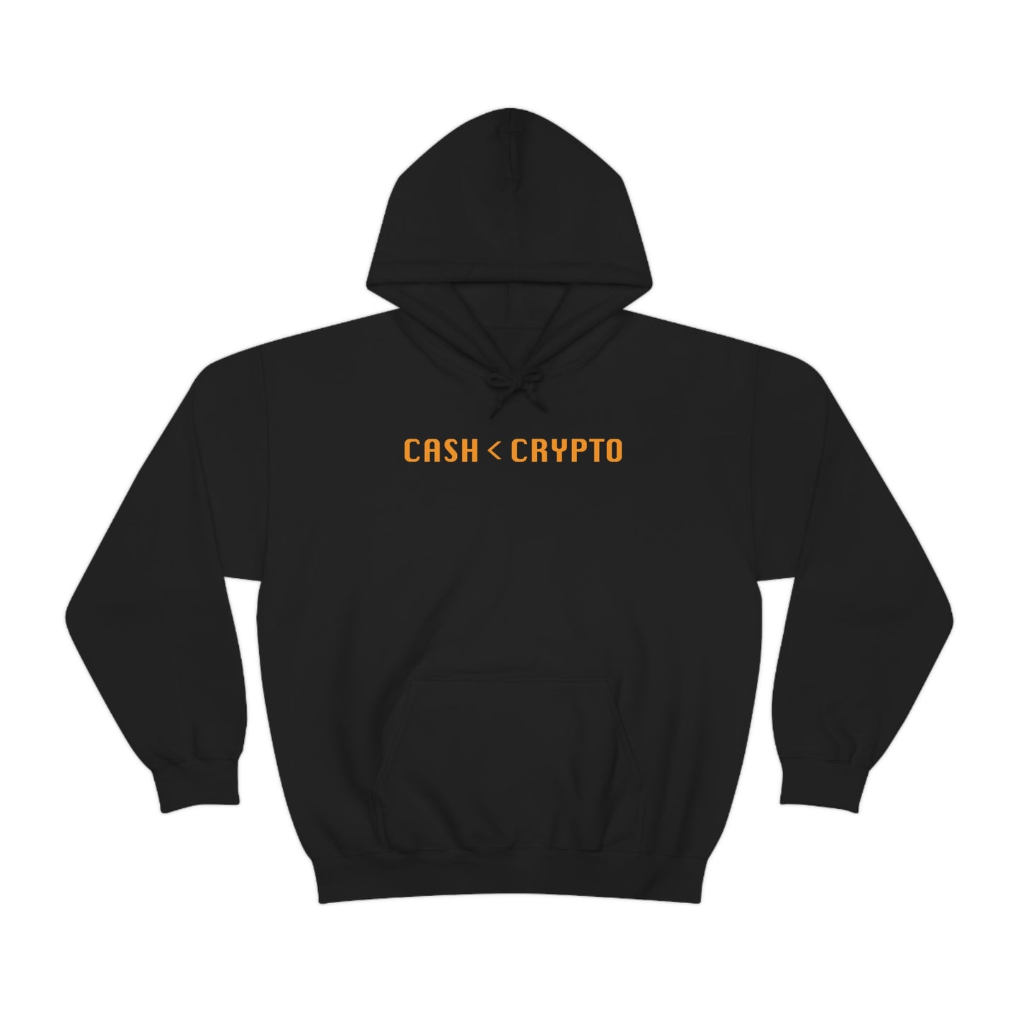 Cash < Crypto Unisex Hoodie