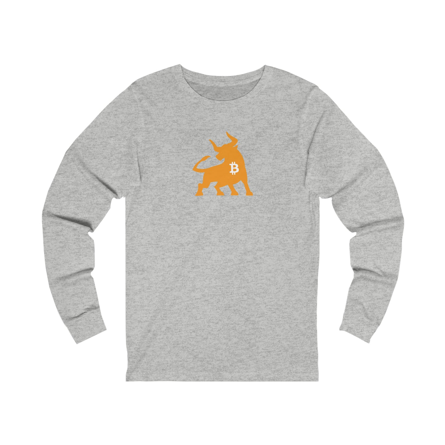 Bitcoin Bull Unisex Long Sleeve Tee