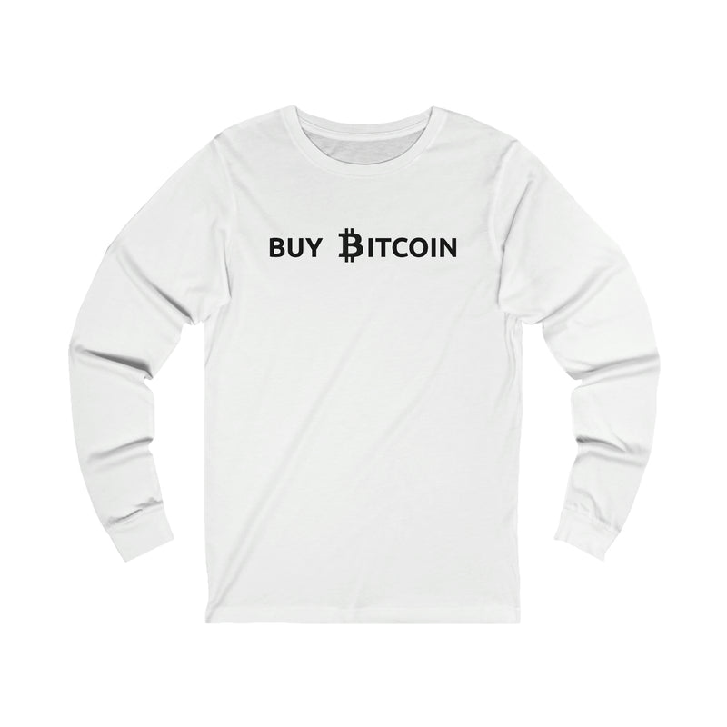 Buy Bitcoin Unisex Long Sleeve Tee