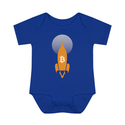 Bitcoin Blast-Off Infant Bodysuit