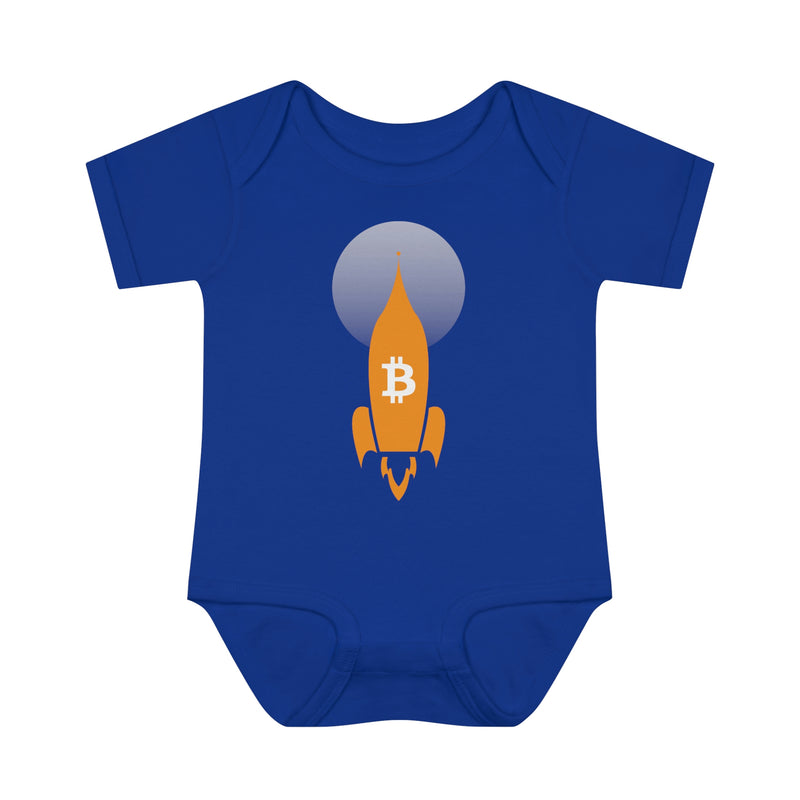 Bitcoin Blast-Off Infant Bodysuit