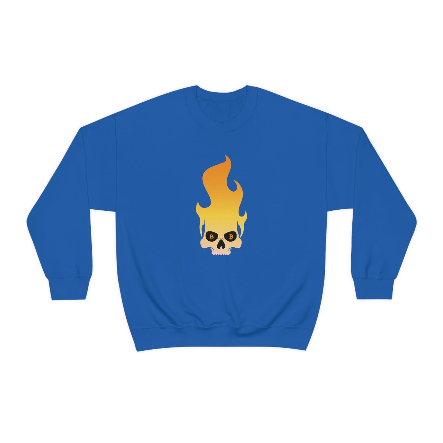 Crypto Flame Unisex Sweatshirt