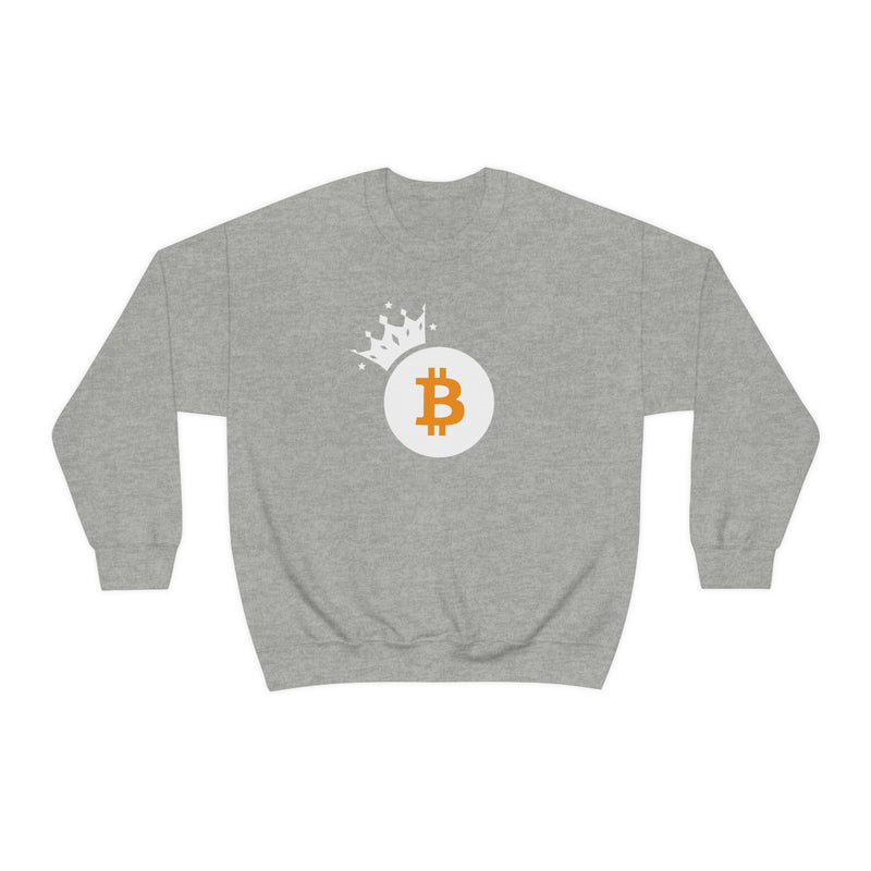 Royal Bitcoin Unisex Sweatshirt