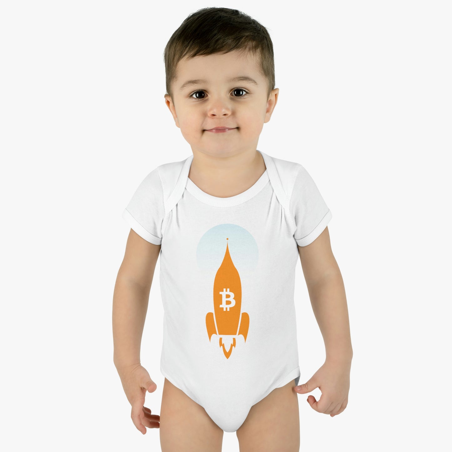 Bitcoin Blast-Off Infant Bodysuit