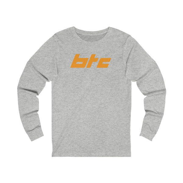 Bitcoin Block Unisex Long Sleeve Tee