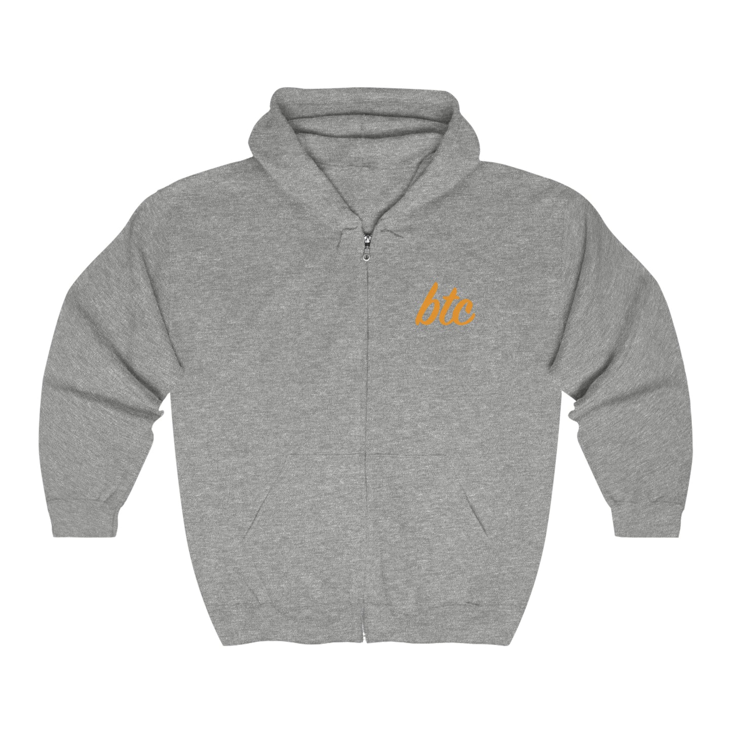 BTC Unisex Zip Hoodie