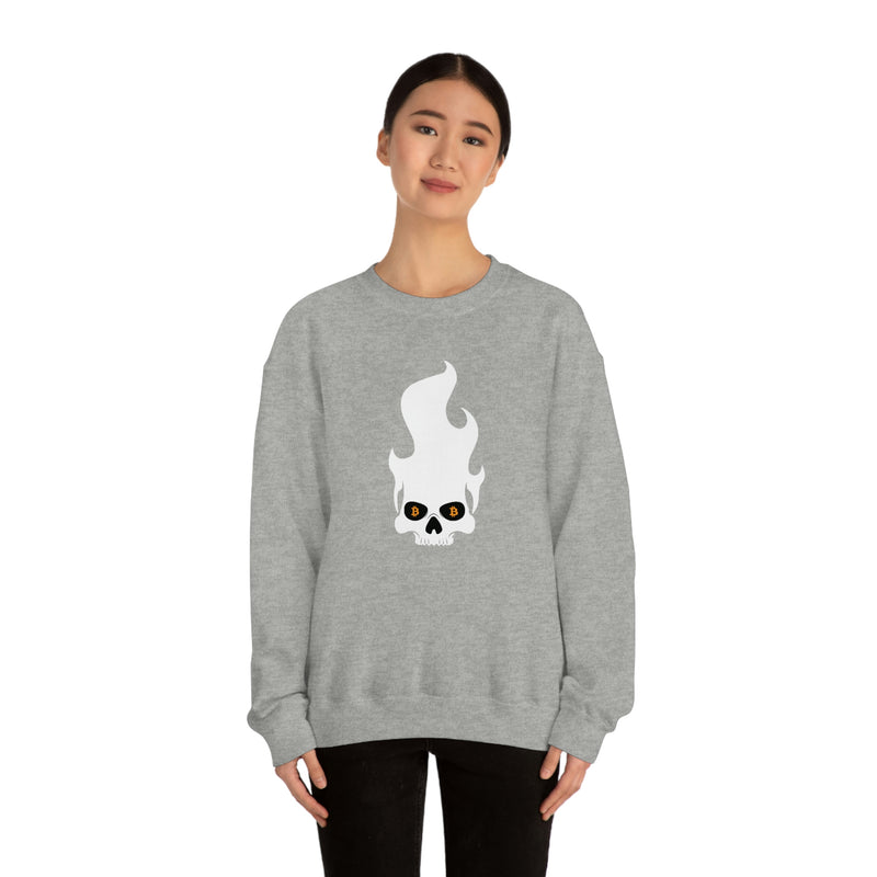 Crypto Flame Unisex Sweatshirt