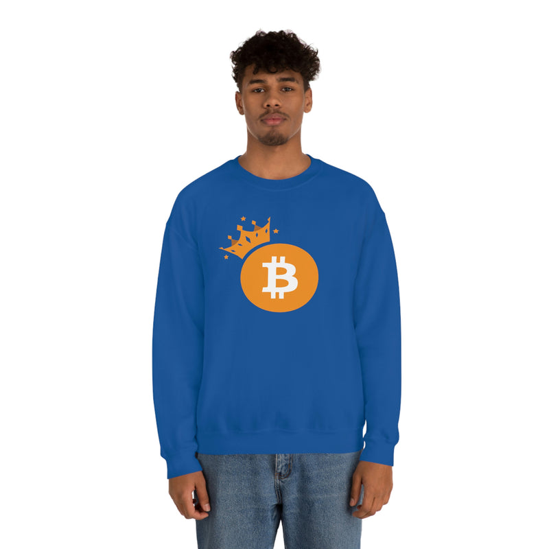 Royal Bitcoin Unisex Sweatshirt