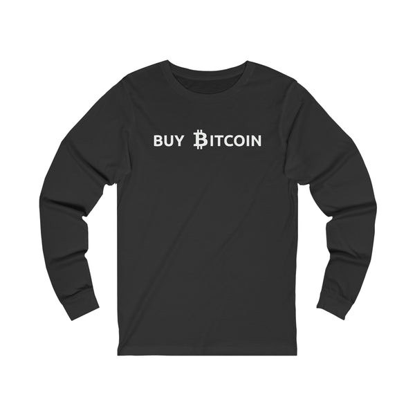 Buy Bitcoin Unisex Long Sleeve Tee