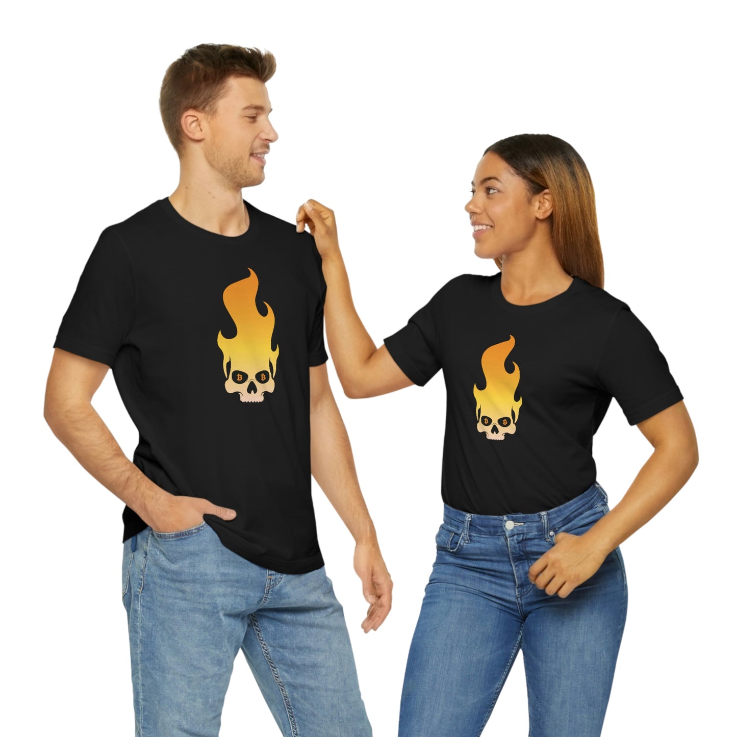 Crypto Flame Unisex T-Shirt