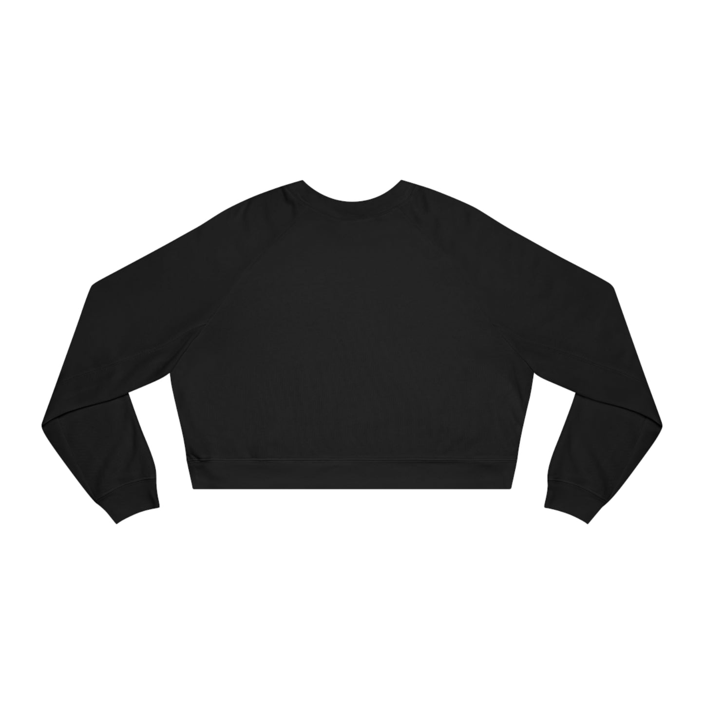 Bitcoin Block Women's Crop Fleece Sweatshirt