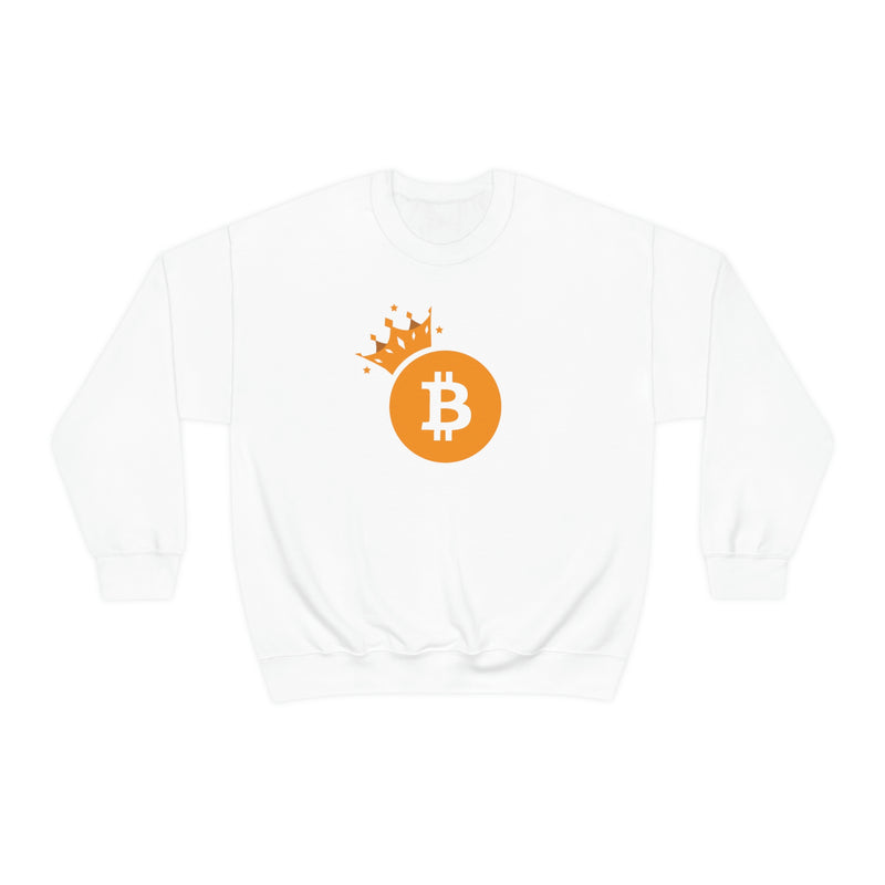 Royal Bitcoin Unisex Sweatshirt