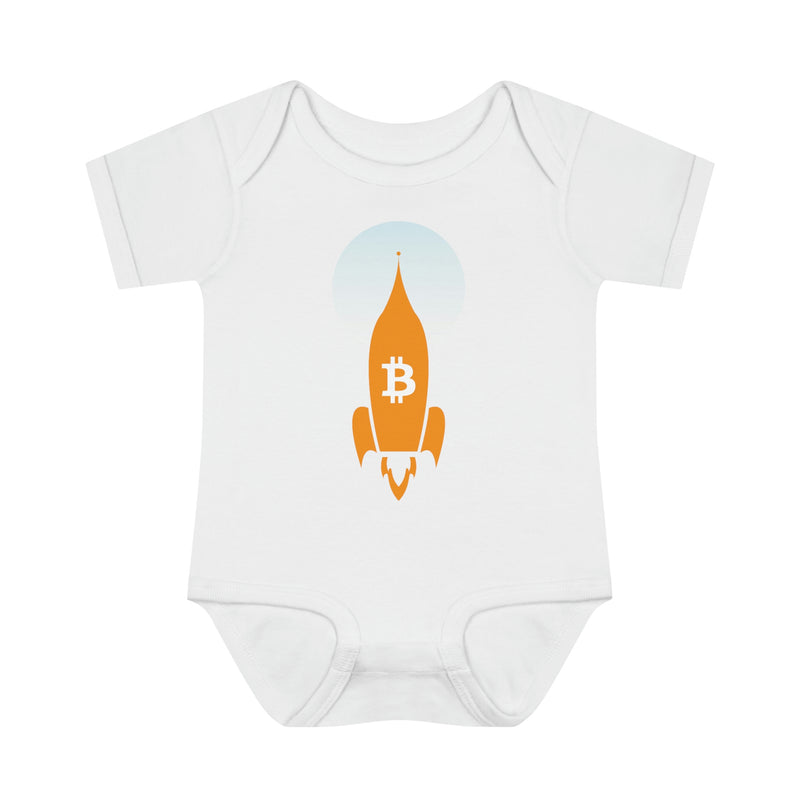 Bitcoin Blast-Off Infant Bodysuit