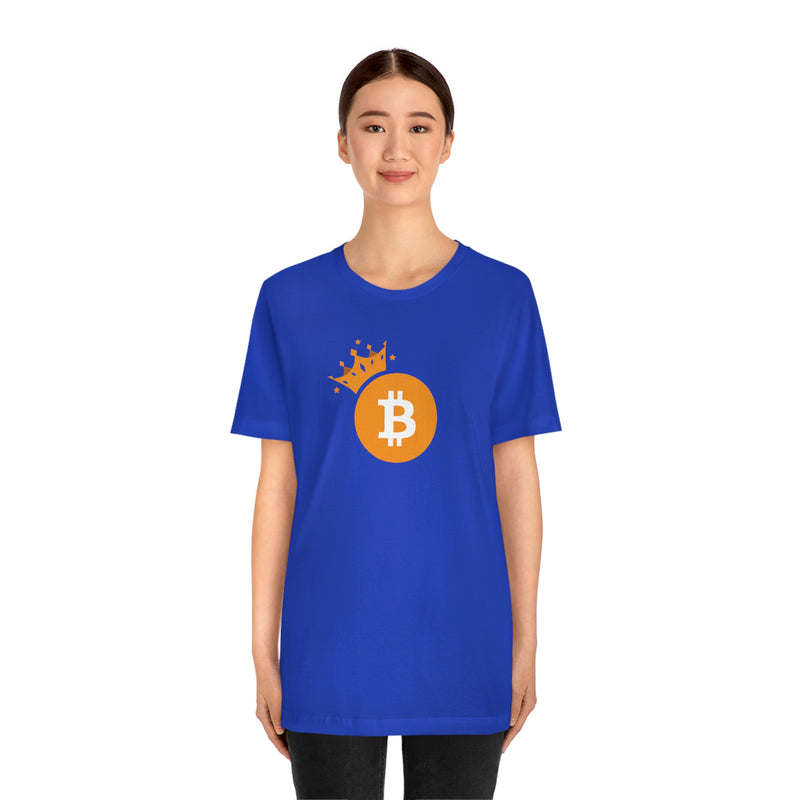 Royal Bitcoin Unisex T-Shirt