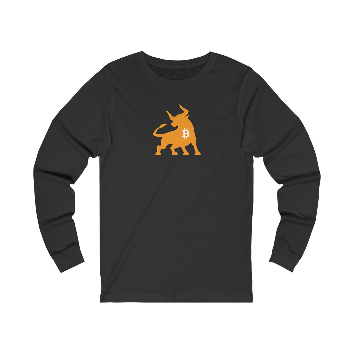 Bitcoin Bull Unisex Long Sleeve Tee
