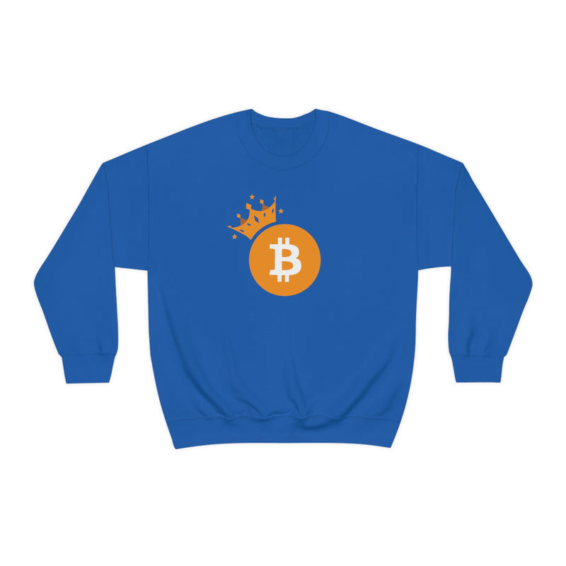 Royal Bitcoin Unisex Sweatshirt