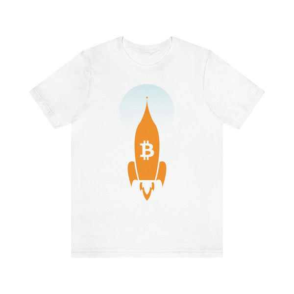 Bitcoin Blast-Off Unisex T-Shirt