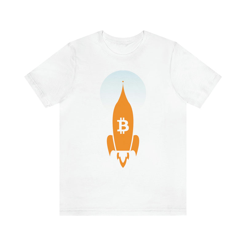 Bitcoin Blast-Off Unisex T-Shirt