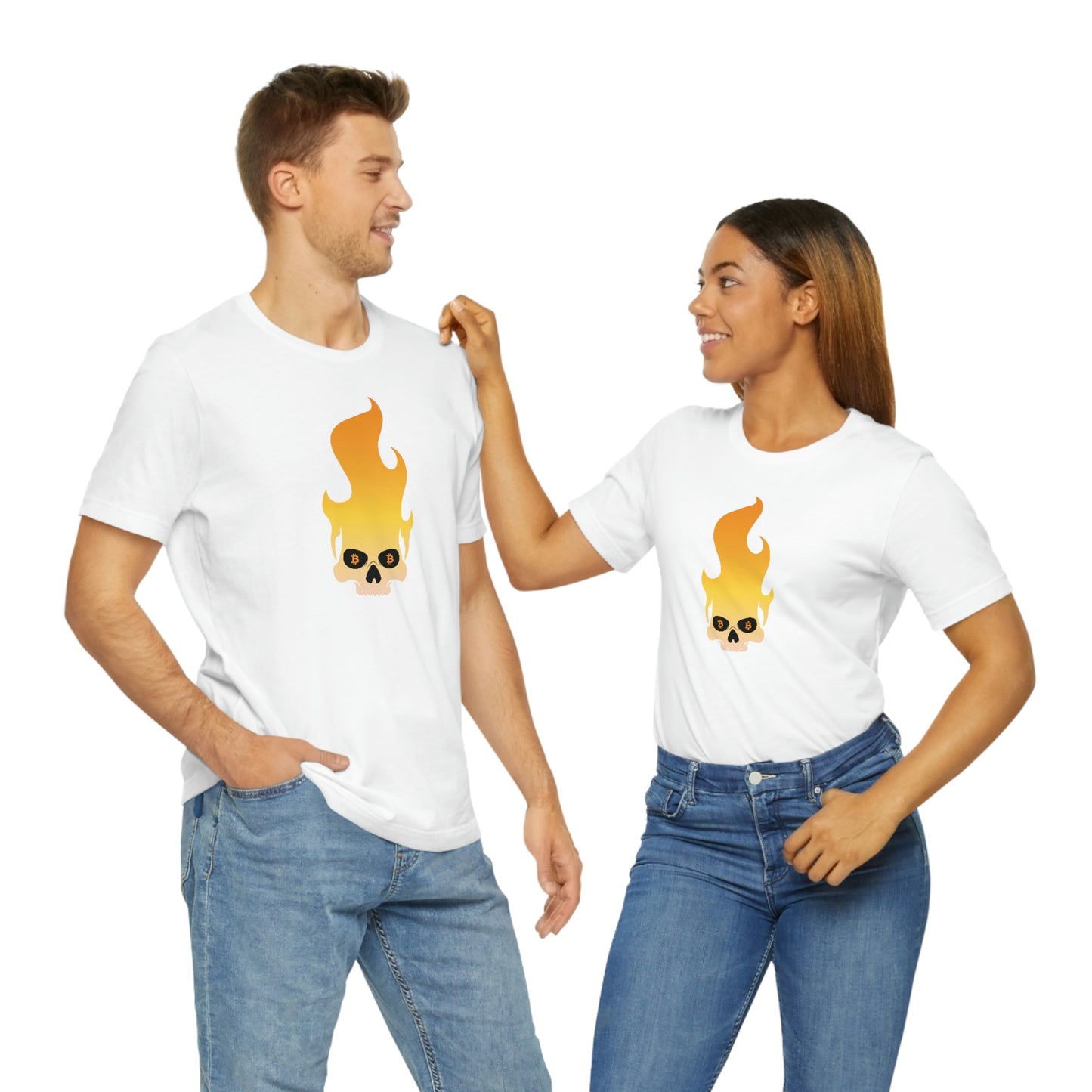 Crypto Flame Unisex T-Shirt