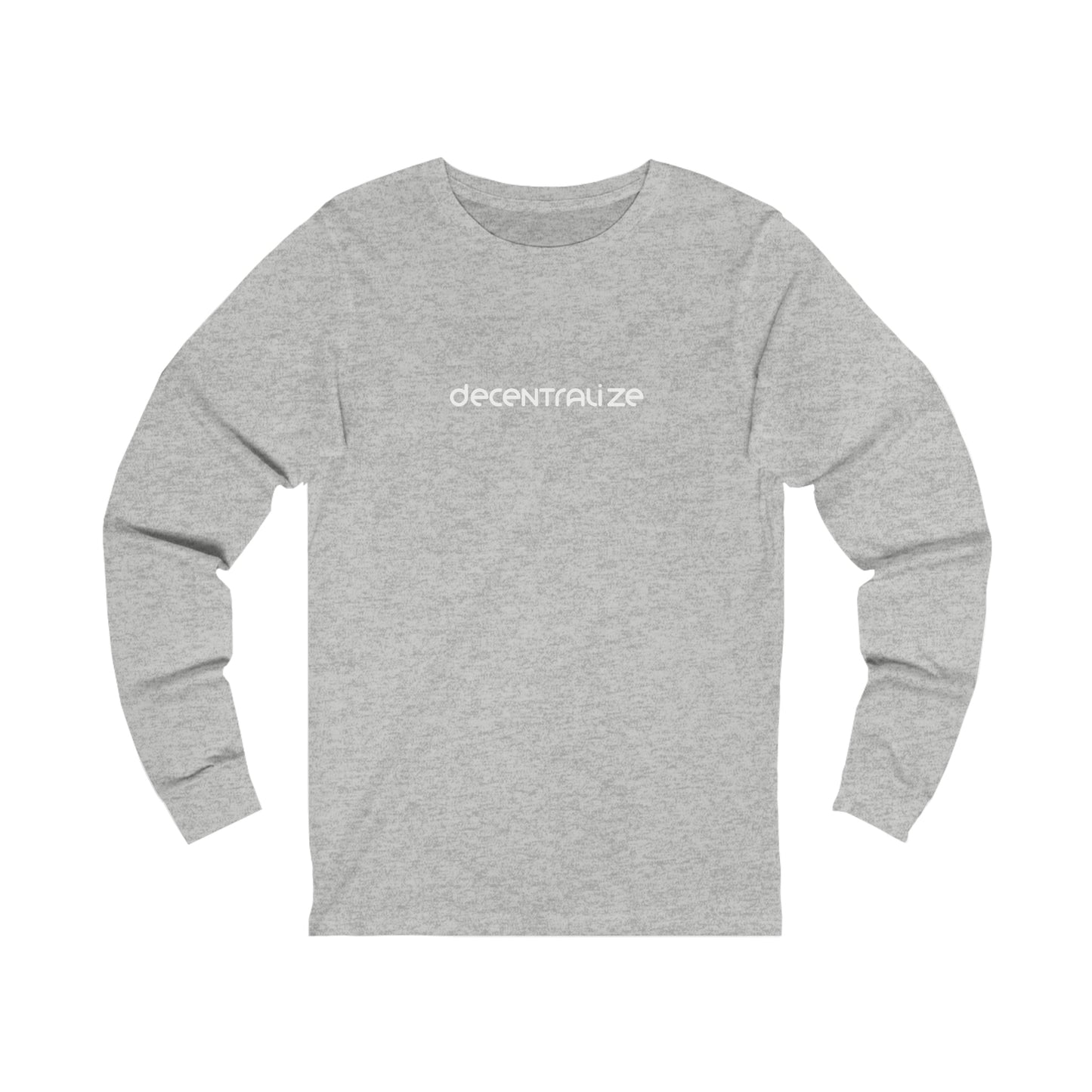 Disrupt & Decentralize Unisex Long Sleeve Tee