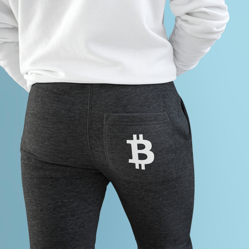 Classic Bitcoin Unisex Fleece Joggers