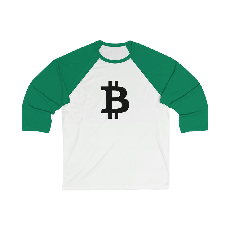 Classic Bitcoin Unisex Baseball Tee