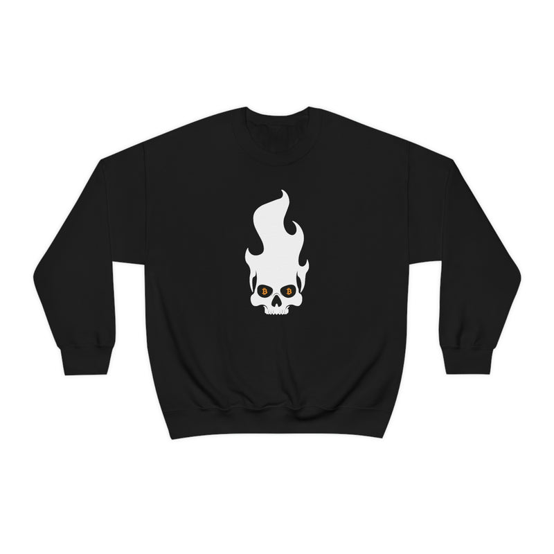 Crypto Flame Unisex Sweatshirt