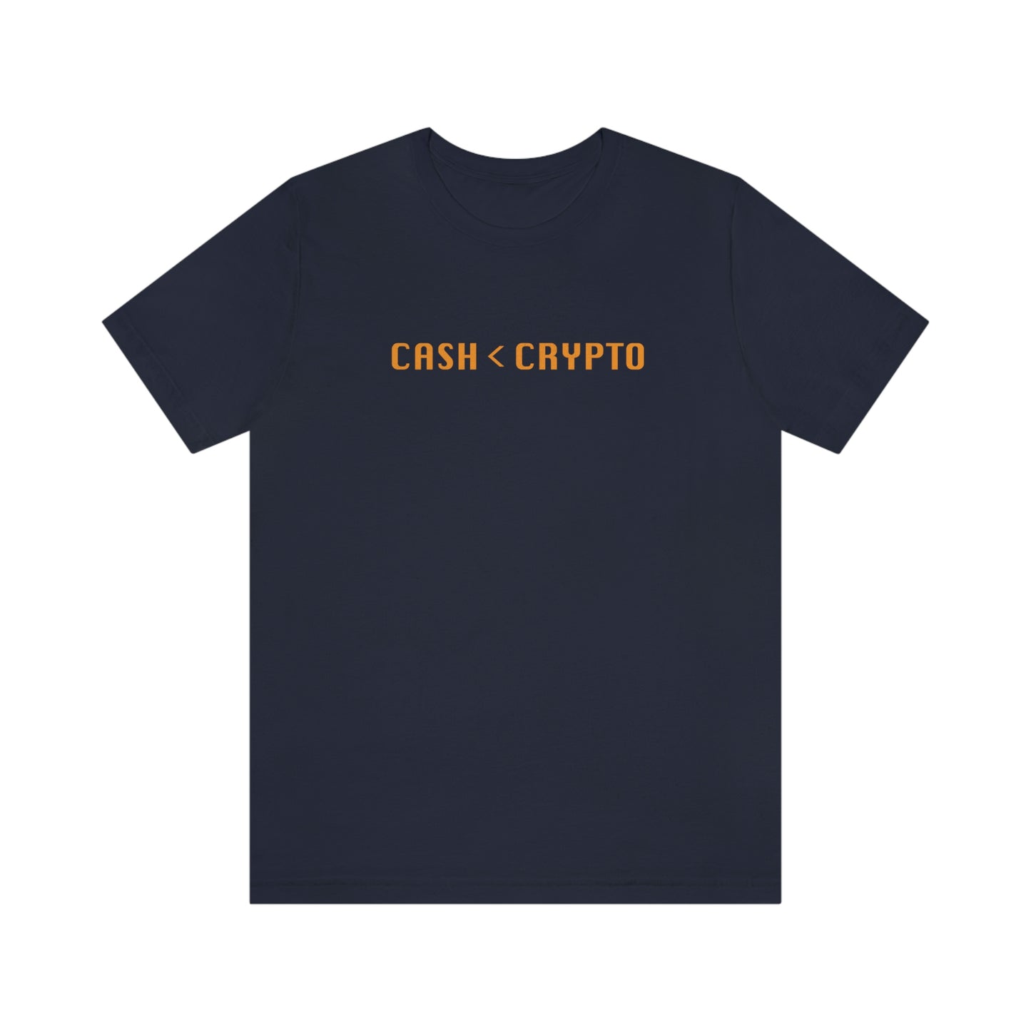 Cash < Crypto Unisex T-Shirt
