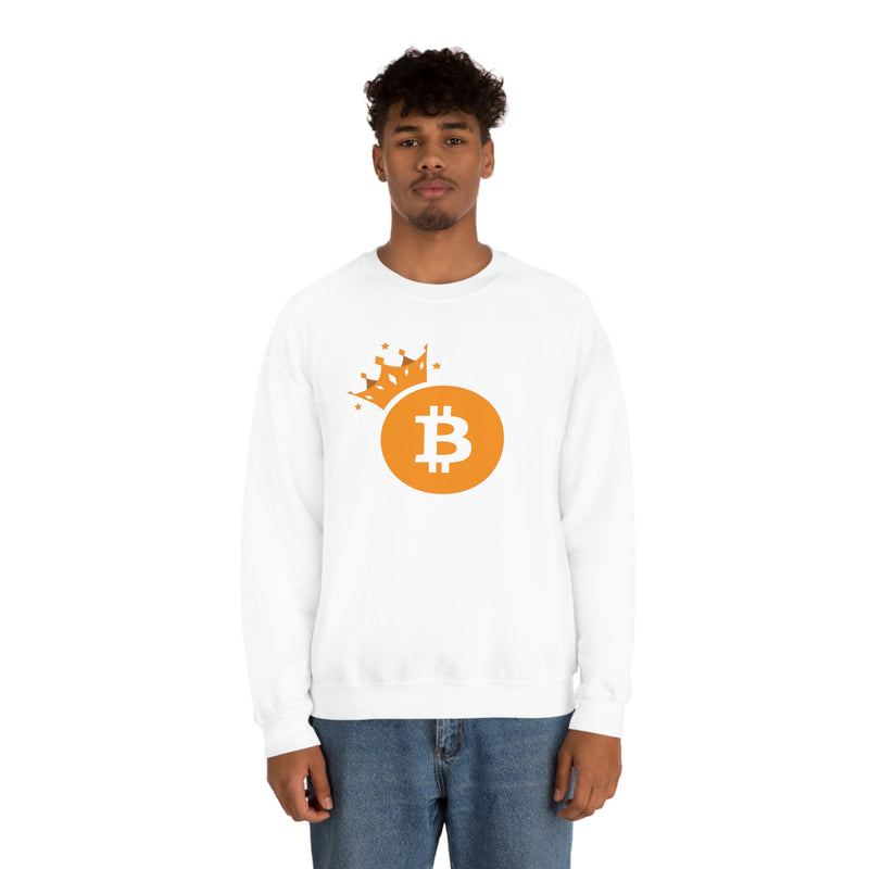 Royal Bitcoin Unisex Sweatshirt