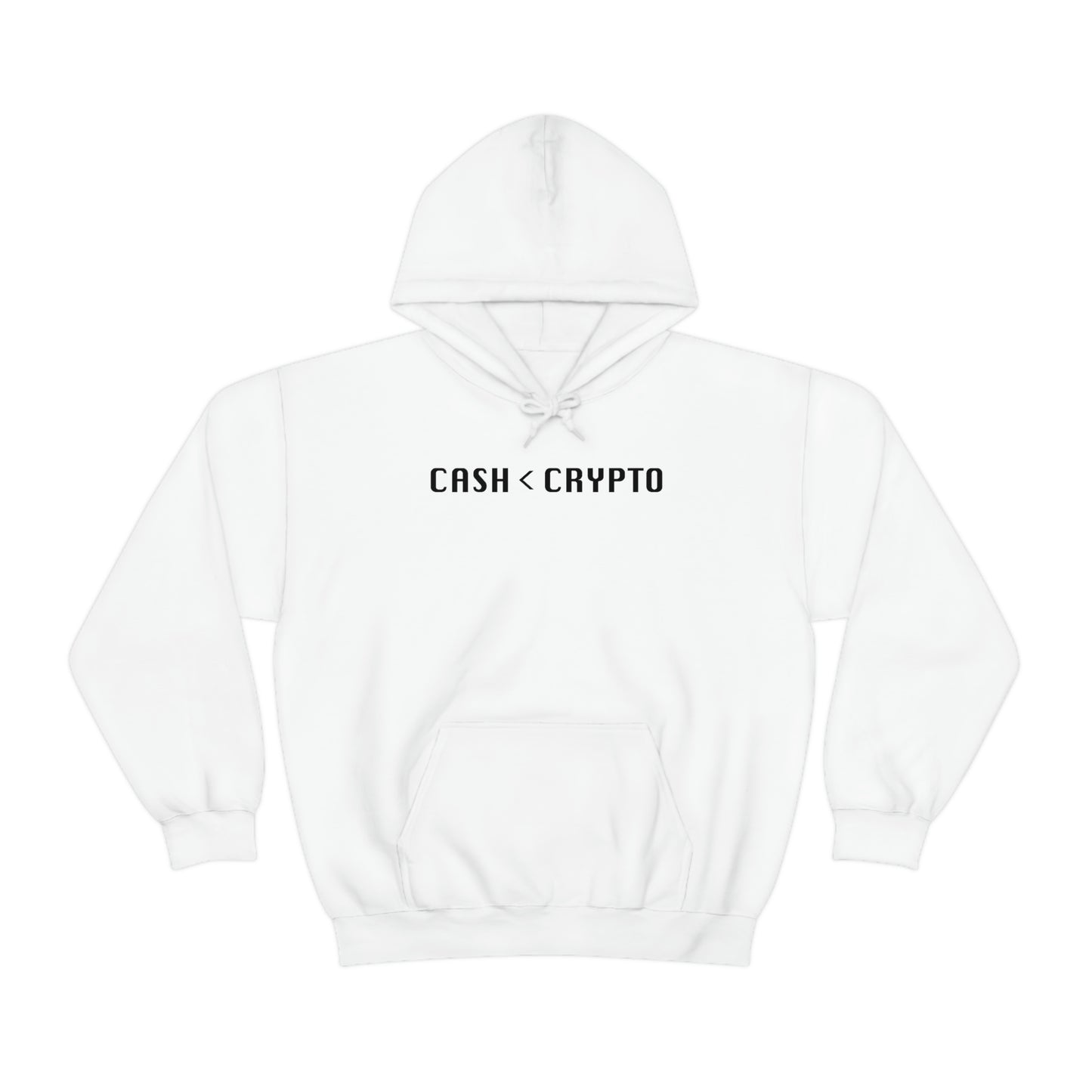 Cash < Crypto Unisex Hoodie