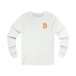 King of Bitcoin Unisex Long Sleeve Tee