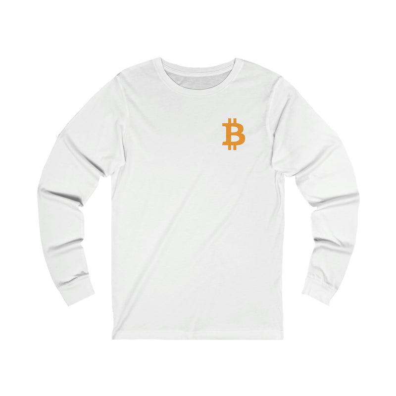 King of Bitcoin Unisex Long Sleeve Tee